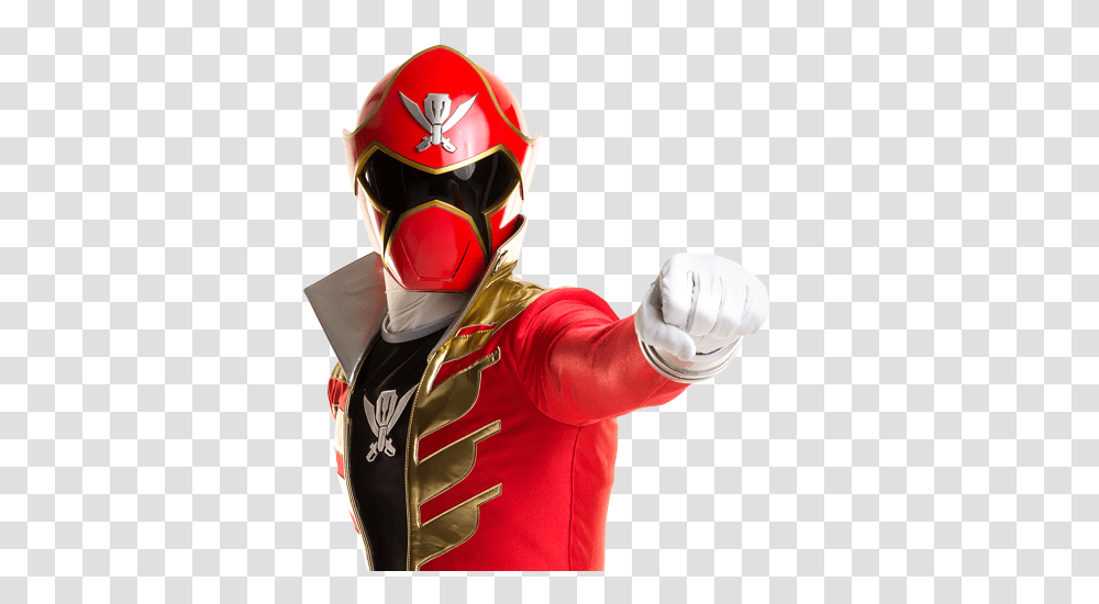 The Red Ranger From Power Rangers Megaforce, Costume, Helmet, Apparel Transparent Png