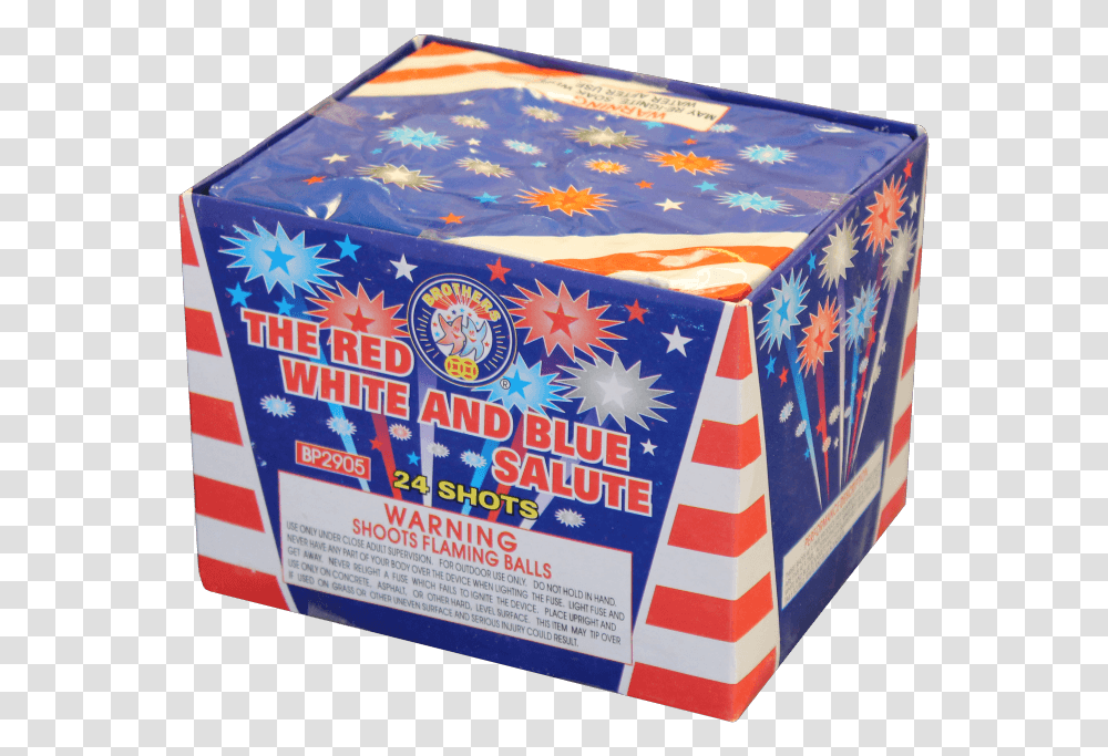 The Red White Amp Blue Salute Box, Cardboard, Carton, Package Delivery Transparent Png
