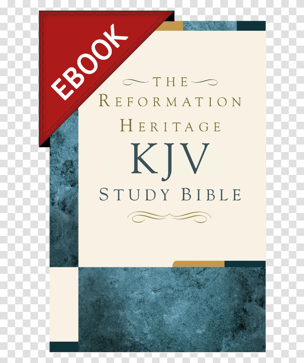 The Reformation Heritage Kjv Study Bible Poster, Novel, Book, Word Transparent Png