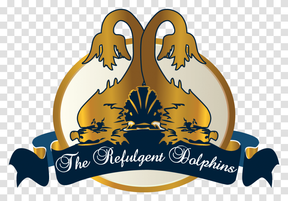 The Refulgent Dolphins Illustration, Text, Logo, Symbol, Outdoors Transparent Png
