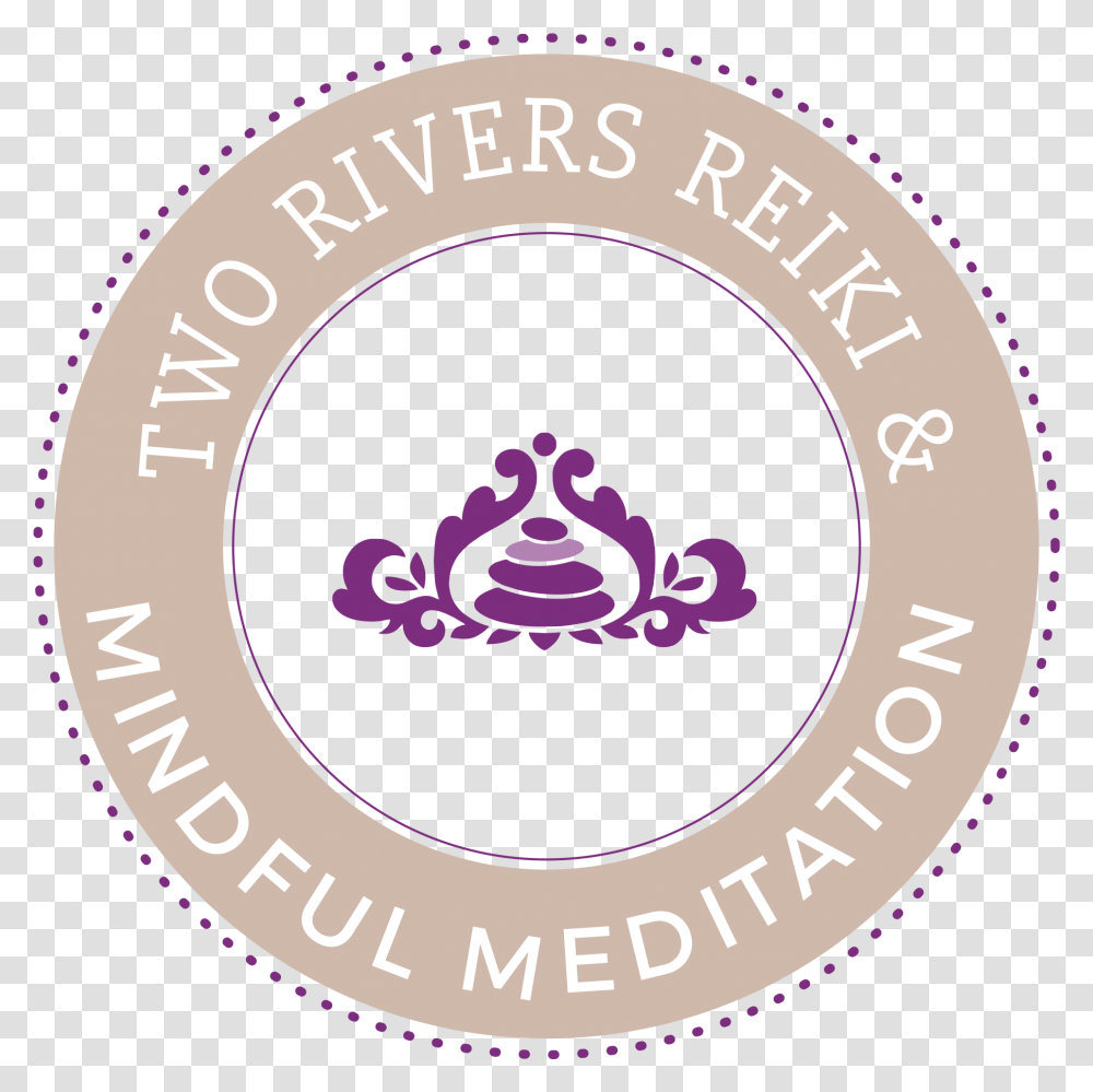 The Reiki Room At Two Rivers Reiki Amp Mindful Meditation Circle, Label, Logo Transparent Png