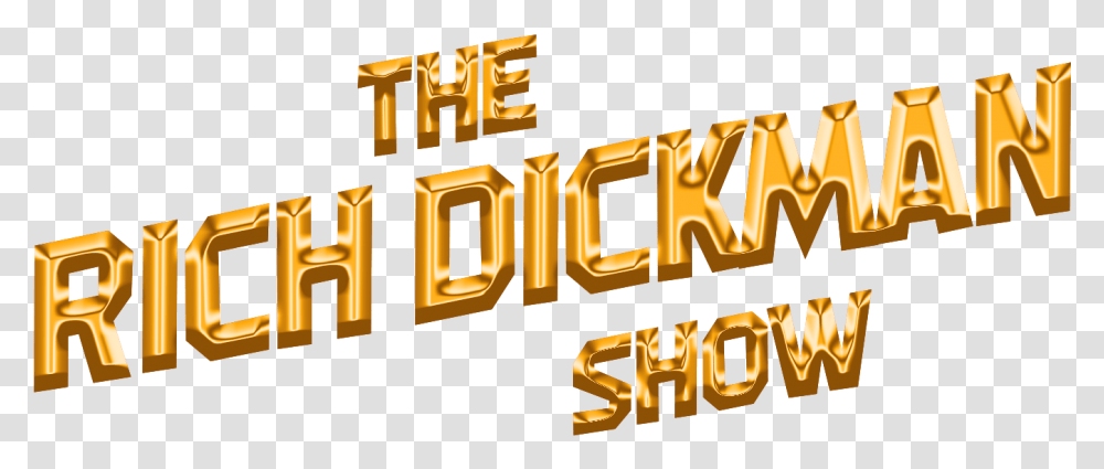 The Rich Dickman Show Calligraphy, Word, Alphabet, Number Transparent Png
