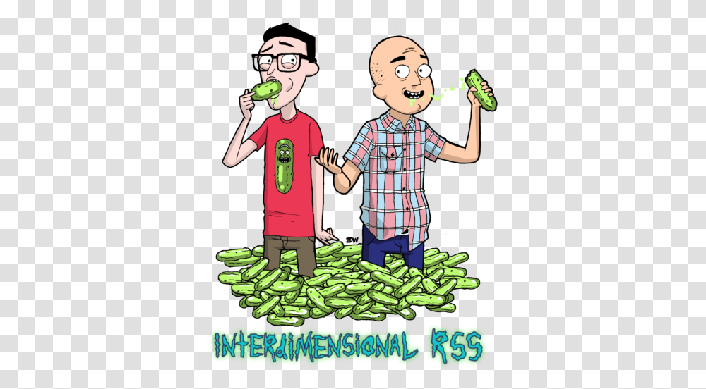 The Rick And Morty Podcast Cartoon, Person, Human, Food, People Transparent Png
