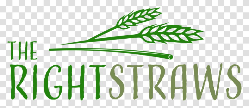 The Rights Straws Logo, Number, Plant Transparent Png