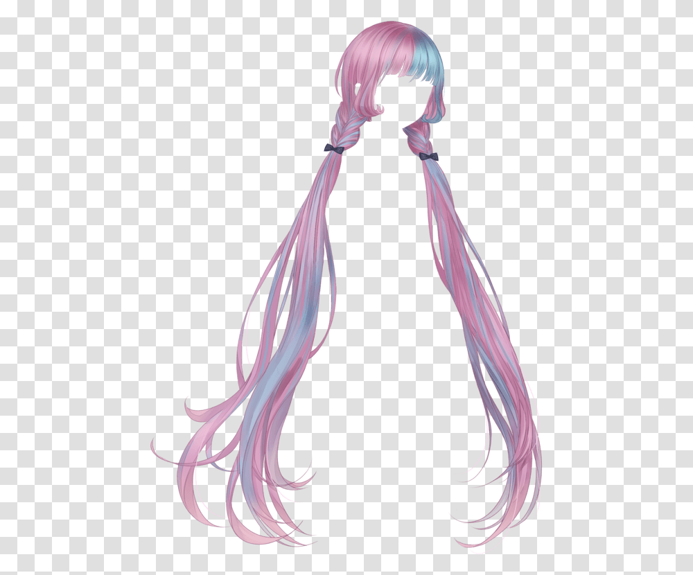 The Rising Idol Ivy S Classic Hairstyle Is A Popular Long Love Nikki Hairstyles, Apparel, Tie, Accessories Transparent Png