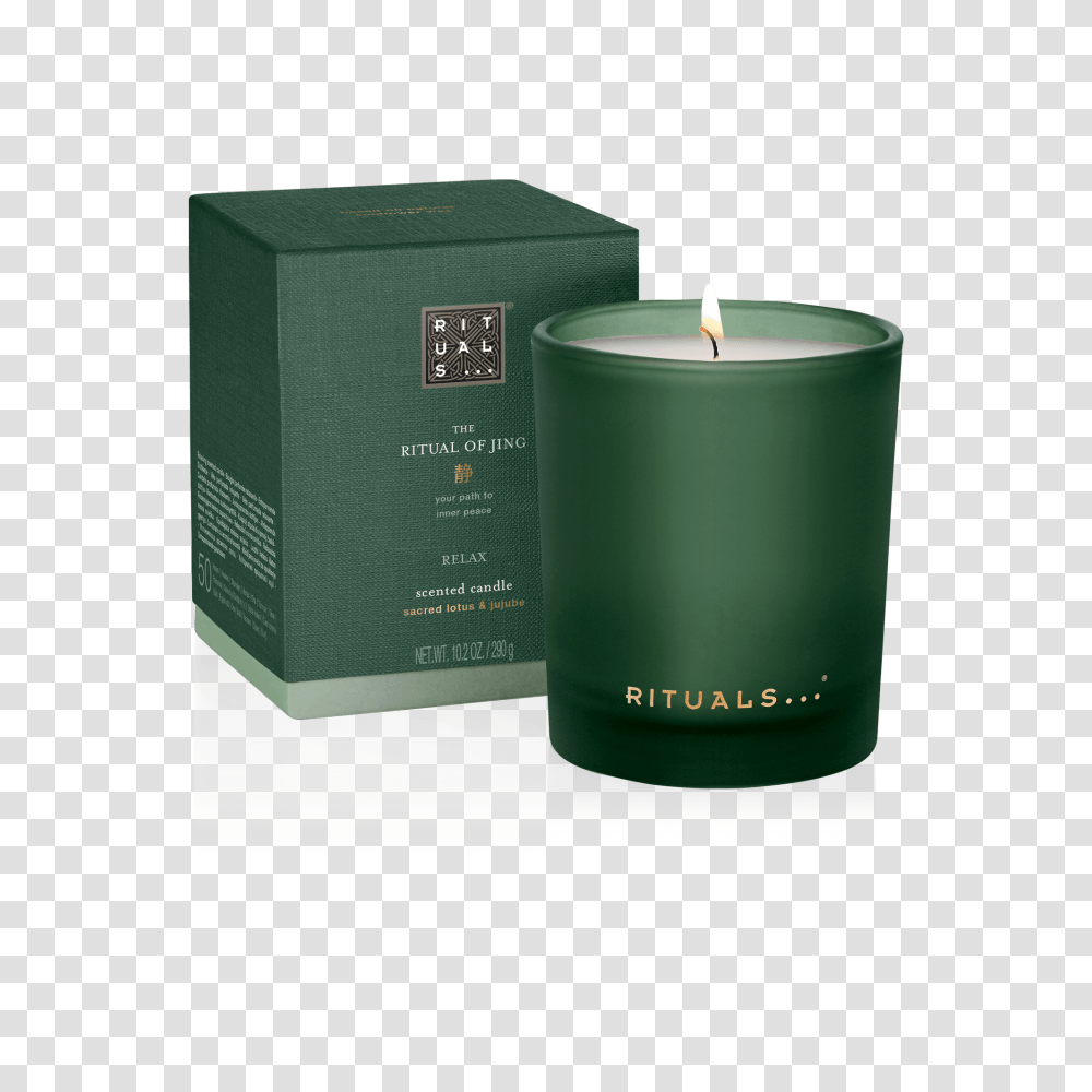 The Ritual Of Jing Scented Candle Rituals Jing, Cylinder, Flame, Fire Transparent Png