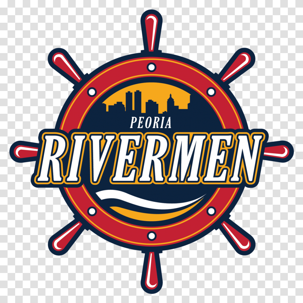 The Rivermen's 2019 2020 Schedule Peoria Rivermen Logo, Symbol, Trademark, Dynamite, Bomb Transparent Png