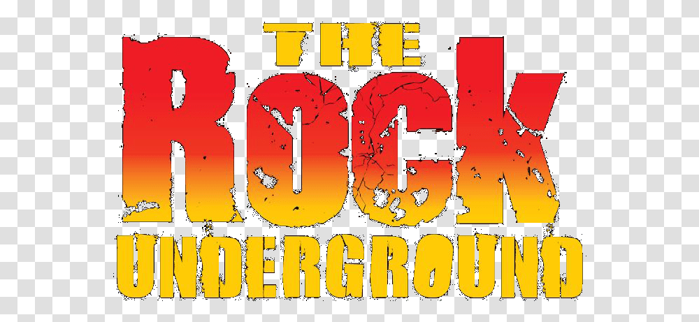 The Rock Underground Music School Rock Underground, Text, Poster, Alphabet, Hand Transparent Png