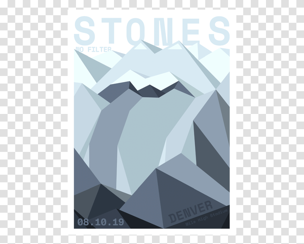 The Rolling Stones No Filter Tour Denver August Rolling Stones Tour Poster Denver 2019, Nature, Outdoors, Peak, Mountain Range Transparent Png
