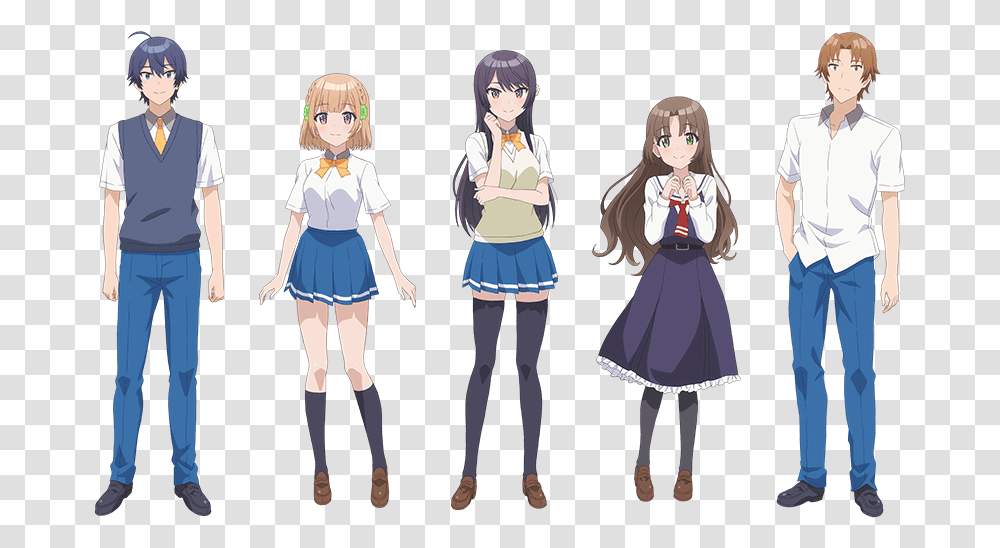 The Romcom Where Childhood Friend Osananajimi Ga Zettai Ni Makenai, Person, Human, Comics, Book Transparent Png