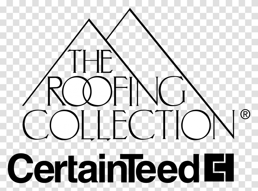 The Roofing Collection Logo Triangle, Moon, Nature, Stencil, Texture Transparent Png