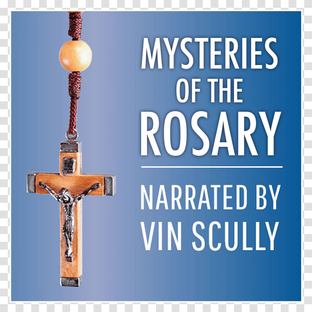 The Rosary With Vin Scully Christian Cross, Crucifix, Worship, Bead Transparent Png