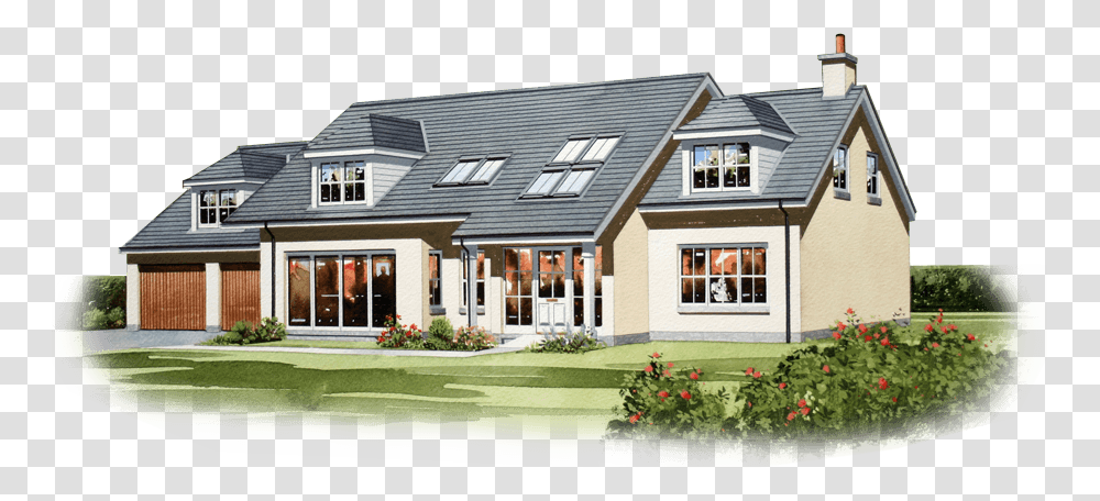 The Rowan, Housing, Building, House, Grass Transparent Png