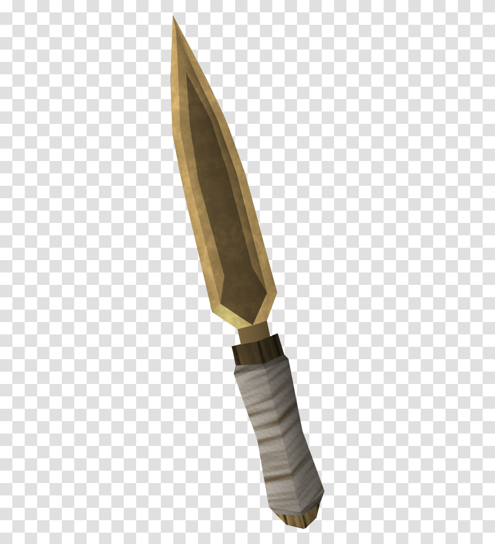 The Runescape Wiki Bronze Knife, Weapon, Weaponry, Blade, Quake Transparent Png