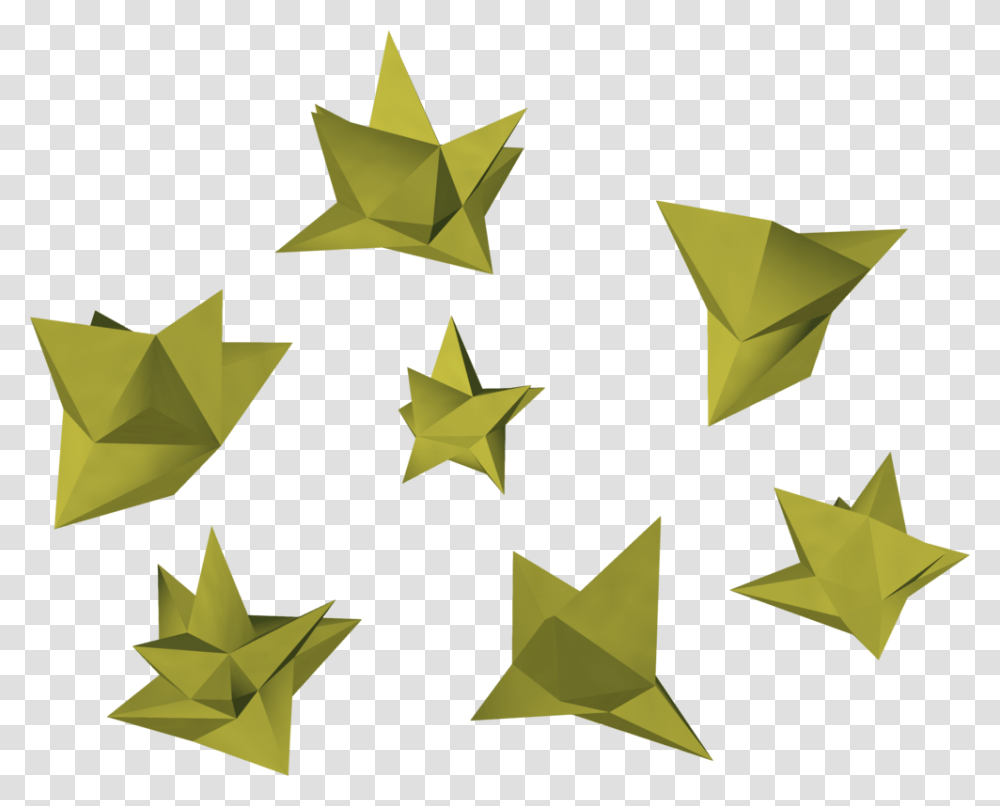 The Runescape Wiki Origami Paper, Star Symbol, Cross Transparent Png