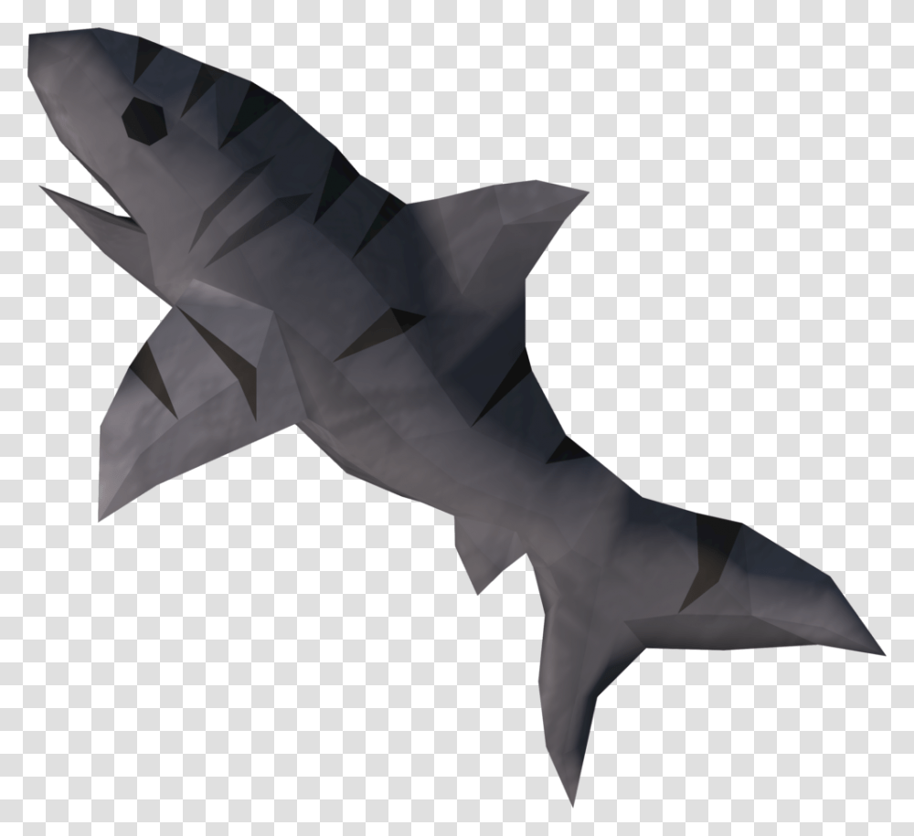 The Runescape Wiki Origami, Shark, Sea Life, Fish, Animal Transparent Png