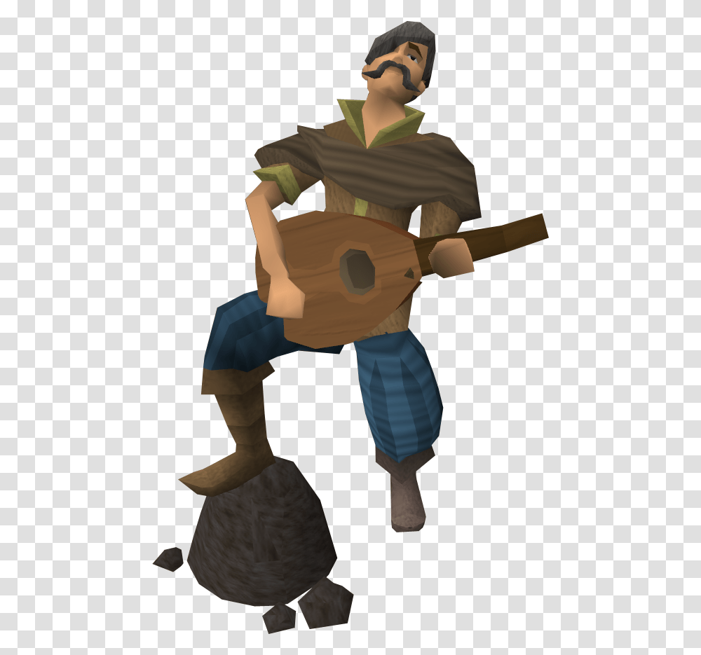 The Runescape Wiki Runescape Musician, Costume, Person, Leisure Activities, Lute Transparent Png