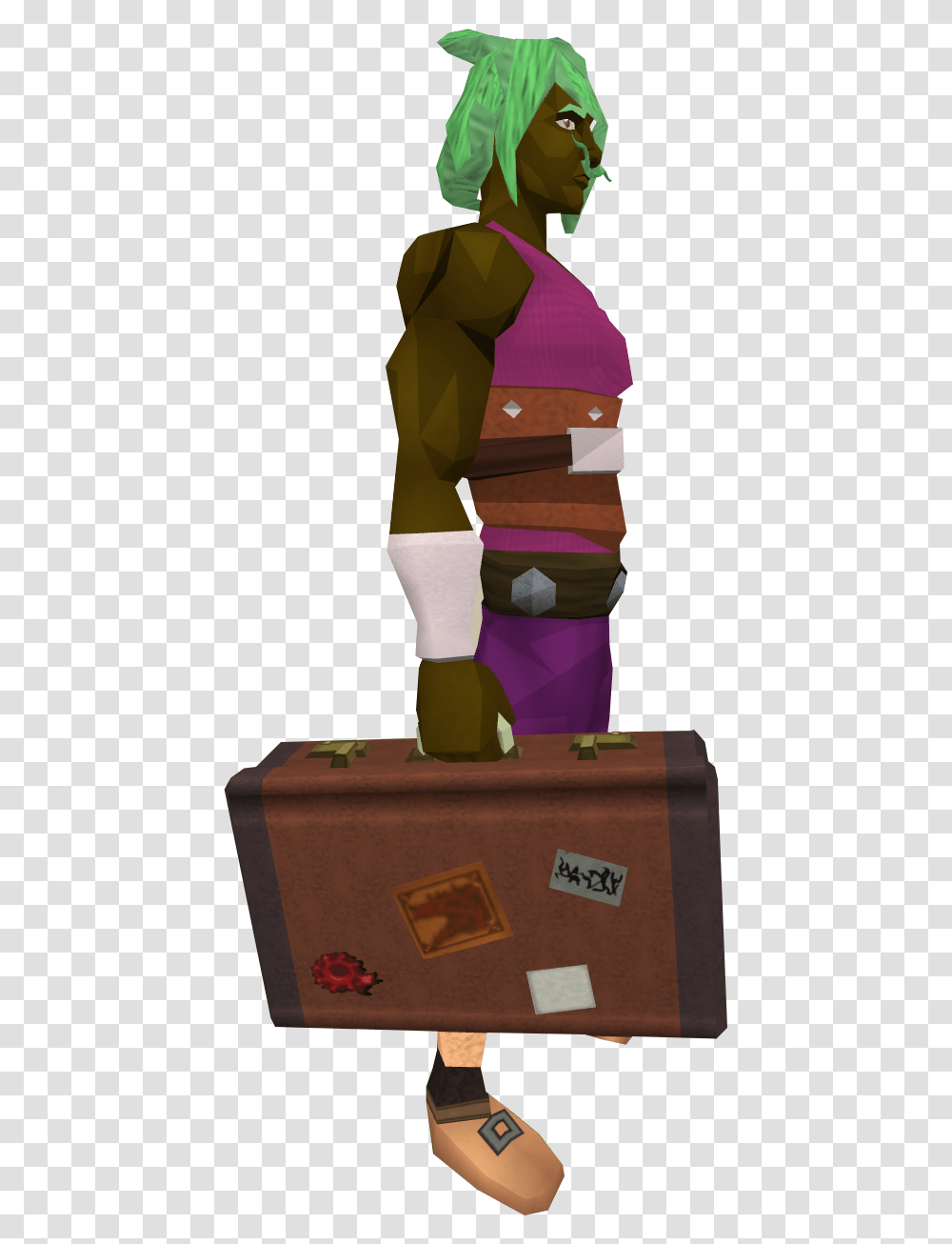 The Runescape Wiki Runescape Suitcase, Person, Plant, Outdoors, Luggage Transparent Png