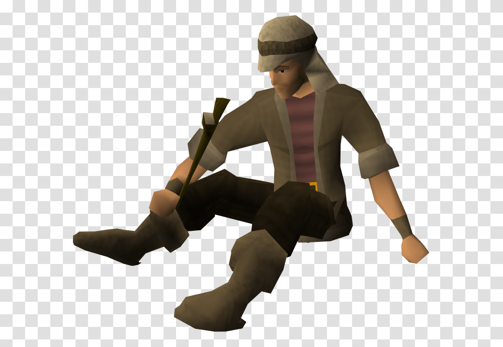 The Runescape Wiki Sitting, Person, Ninja, People Transparent Png