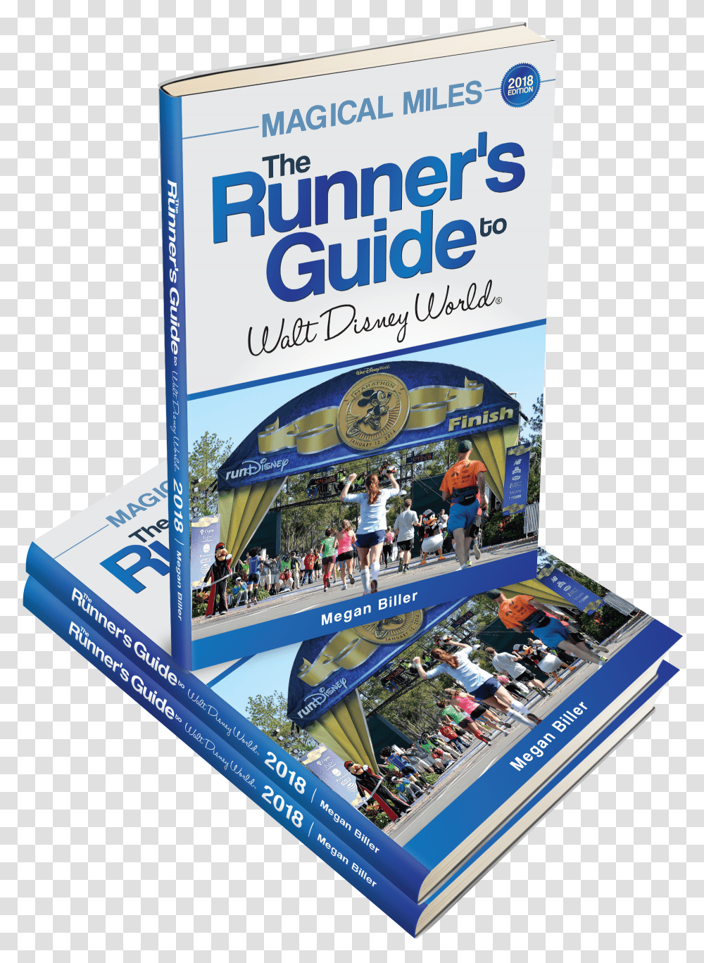 The Runner S Guide To Walt Disney World 2018 Paperback Flyer, Person, Human, Poster, Advertisement Transparent Png