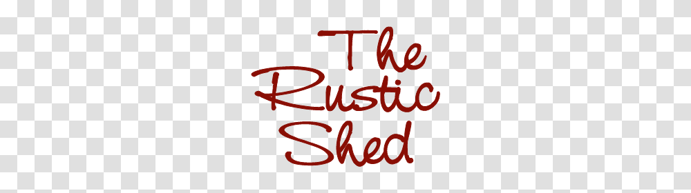 The Rustic Shed, Handwriting, Alphabet, Poster Transparent Png
