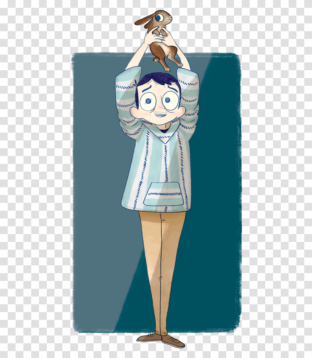 The Sad Man Deserved A Win Commissions Cartoon, Clothing, Figurine, Person, Poster Transparent Png
