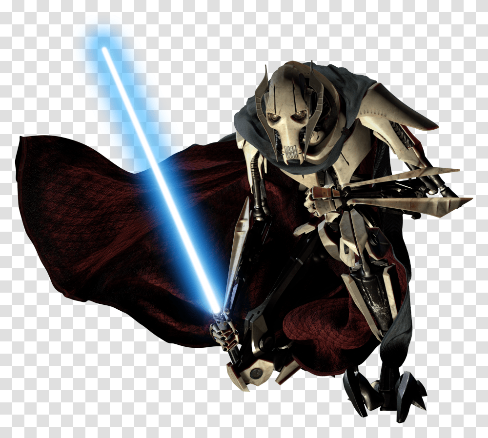 The Saga Comes To An End General Grievous Star Wars Visual Dictionary Transparent Png