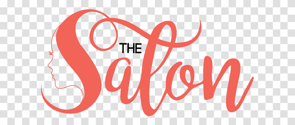 The Salon Logo Logo De Salon, Text, Calligraphy, Handwriting, Alphabet Transparent Png