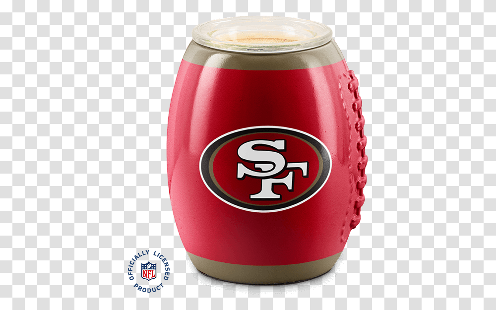 The San Francisco 49ers Nfl Scentsy Warmer Football The Scentsy Nfl Warmers Steelers, Ketchup, Food, Logo, Symbol Transparent Png