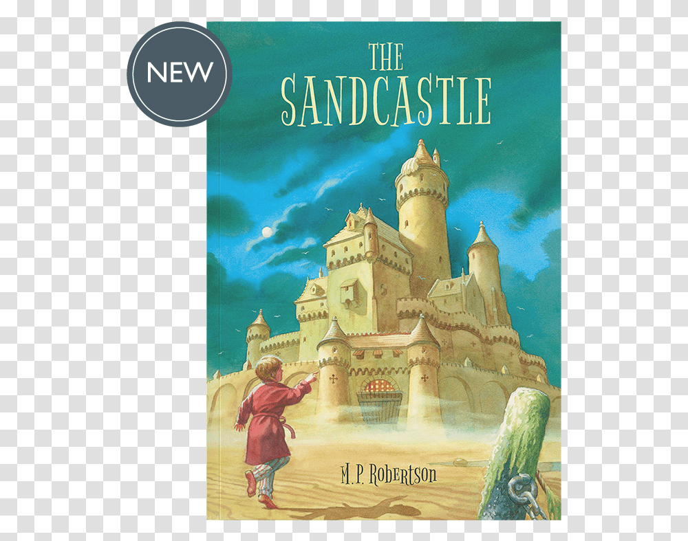 The Sandcastle By M Sandcastle By Mp Robertson, Person, Poster, Advertisement, Novel Transparent Png