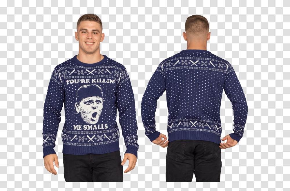 The Sandlot You Are Killin Wu Tang Christmas Jumper, Apparel, Sleeve, Person Transparent Png