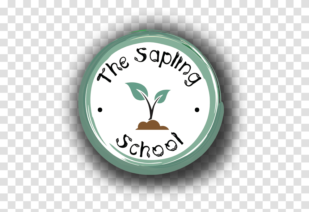 The Sapling School Wall Clock, Plant, Food, Word Transparent Png