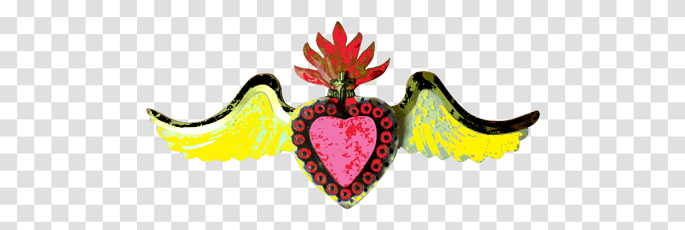 The Savage Hearts Print Info Logo Font File Colors Etc, Ornament, Pendant Transparent Png
