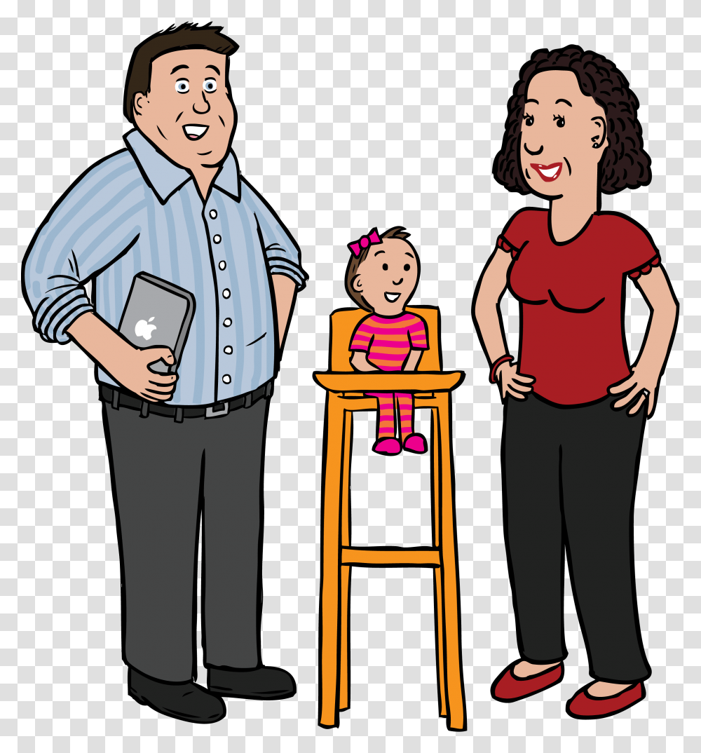 The Schoolmeester Family The Life And Adventures Of Penny Caryn, Person, Standing, Furniture, Blonde Transparent Png