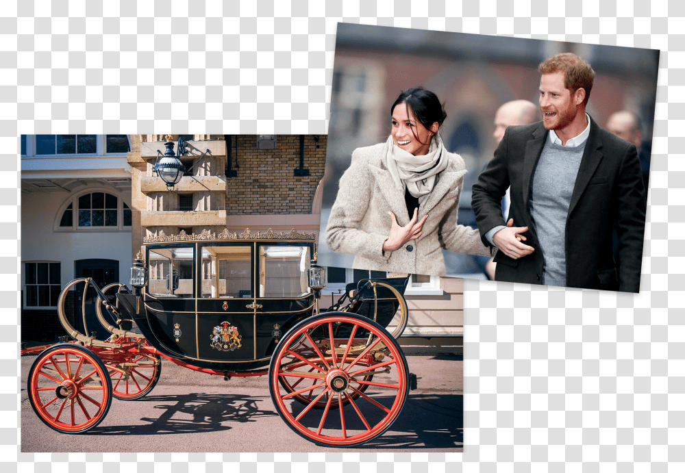 The Scottish State Coach Which Will Be Used In The Prince Harry And Meghan Wedding Carriage Transparent Png