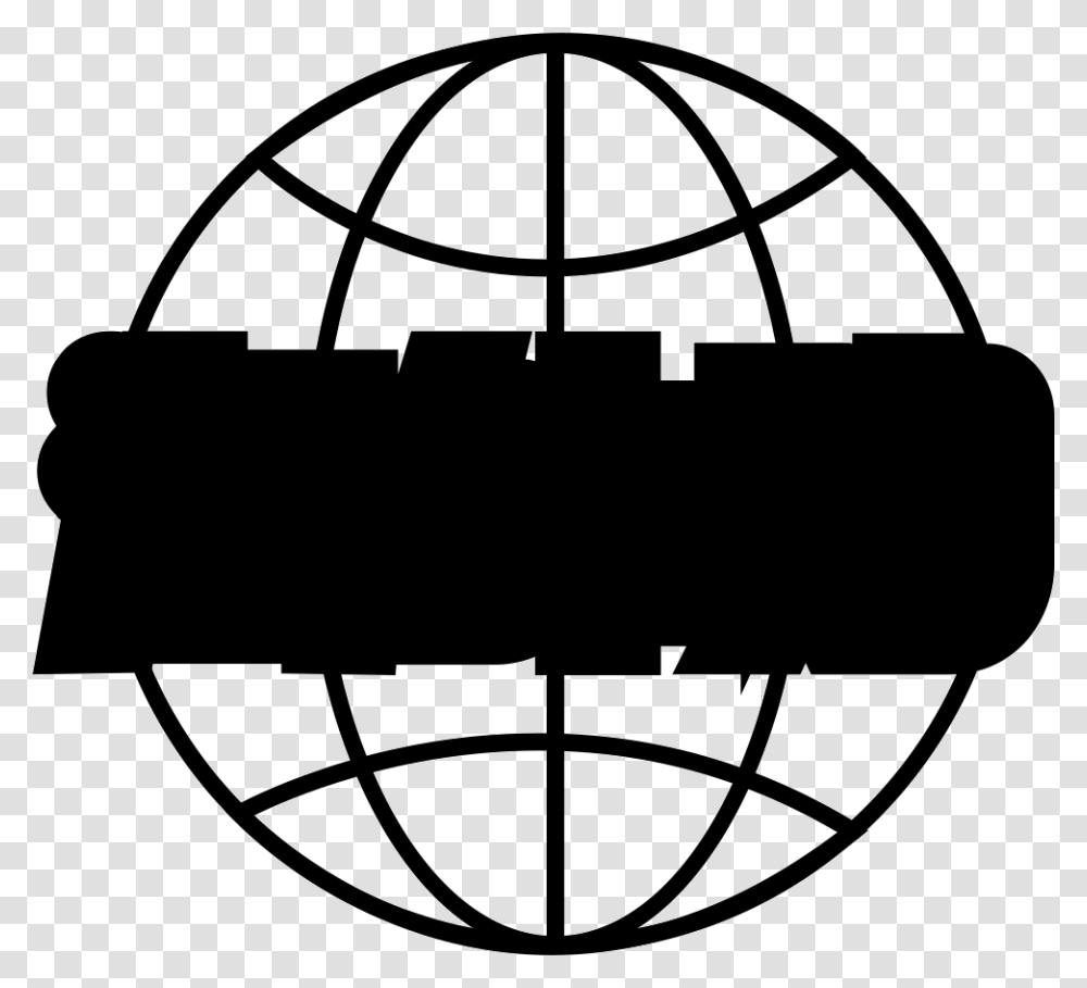 The Sea Globe Lines, Sphere, Stencil, Lighting, Lawn Mower Transparent Png