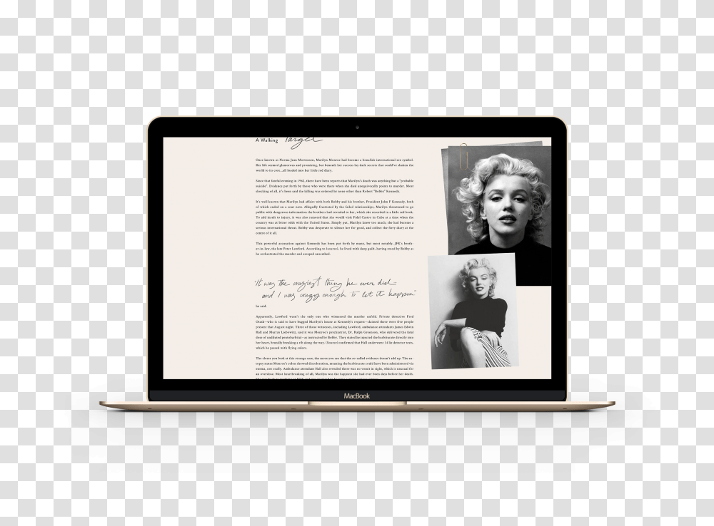 The Secret Death Of Marilyn Monroe, Person, Advertisement, Poster Transparent Png