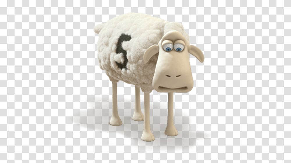 The Sensitive One Sheep, Animal, Mammal, Bird Transparent Png