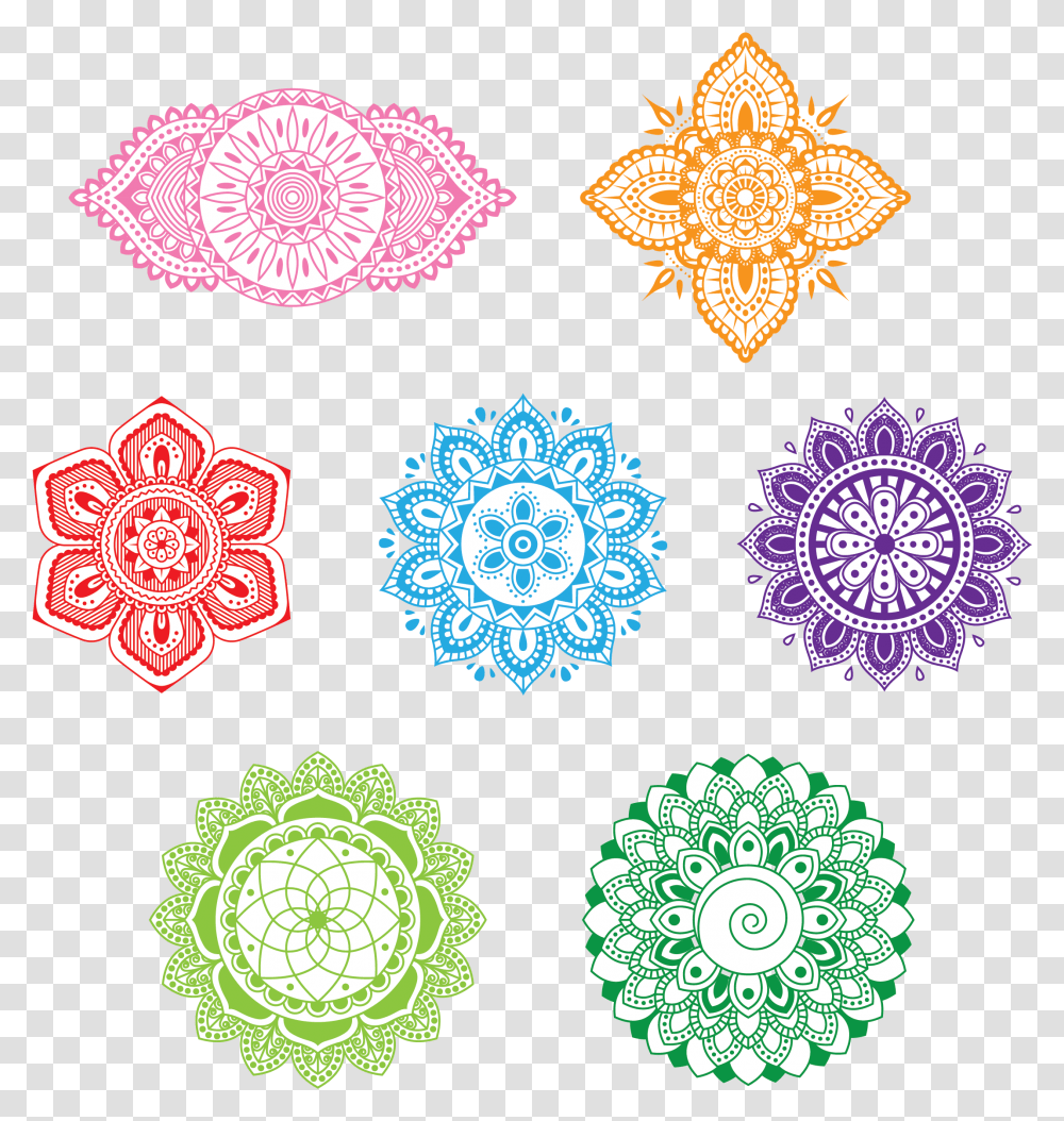 The Seven Chakras 7 Chakras, Pattern, Chandelier, Lamp, Ornament Transparent Png