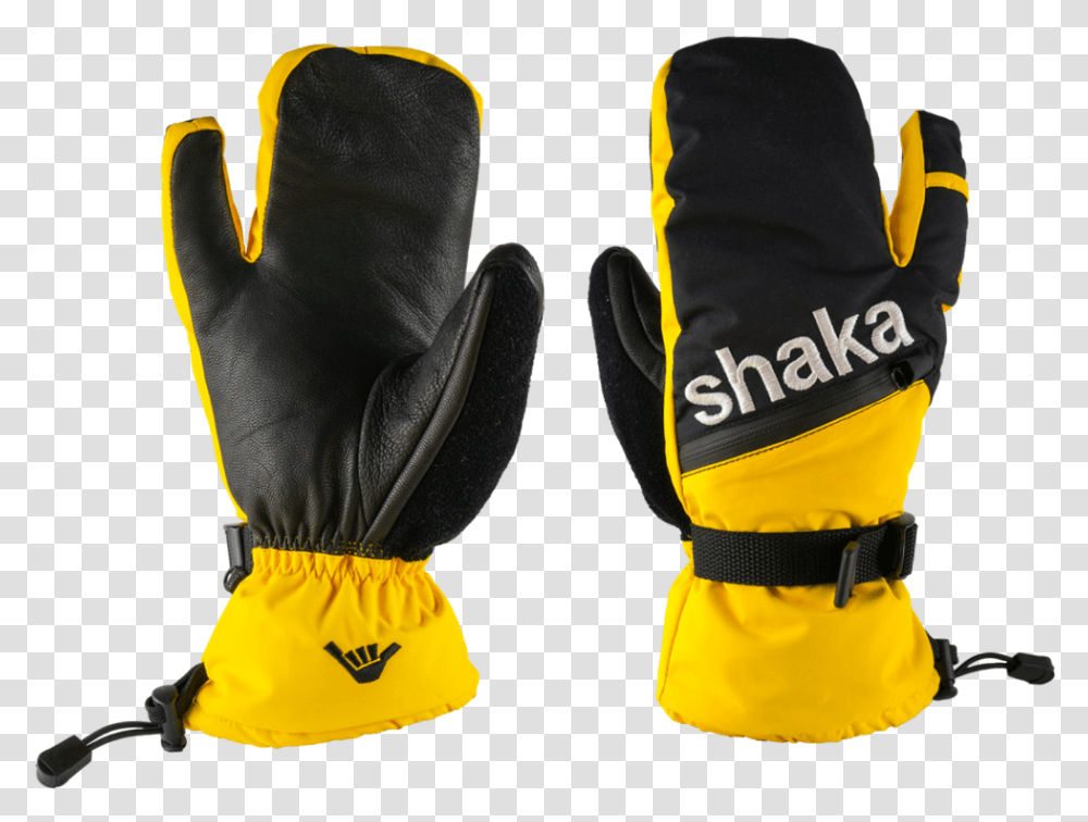 The Shaka Combines Gnarliness With Big Mountain Design Leather, Apparel, Glove Transparent Png