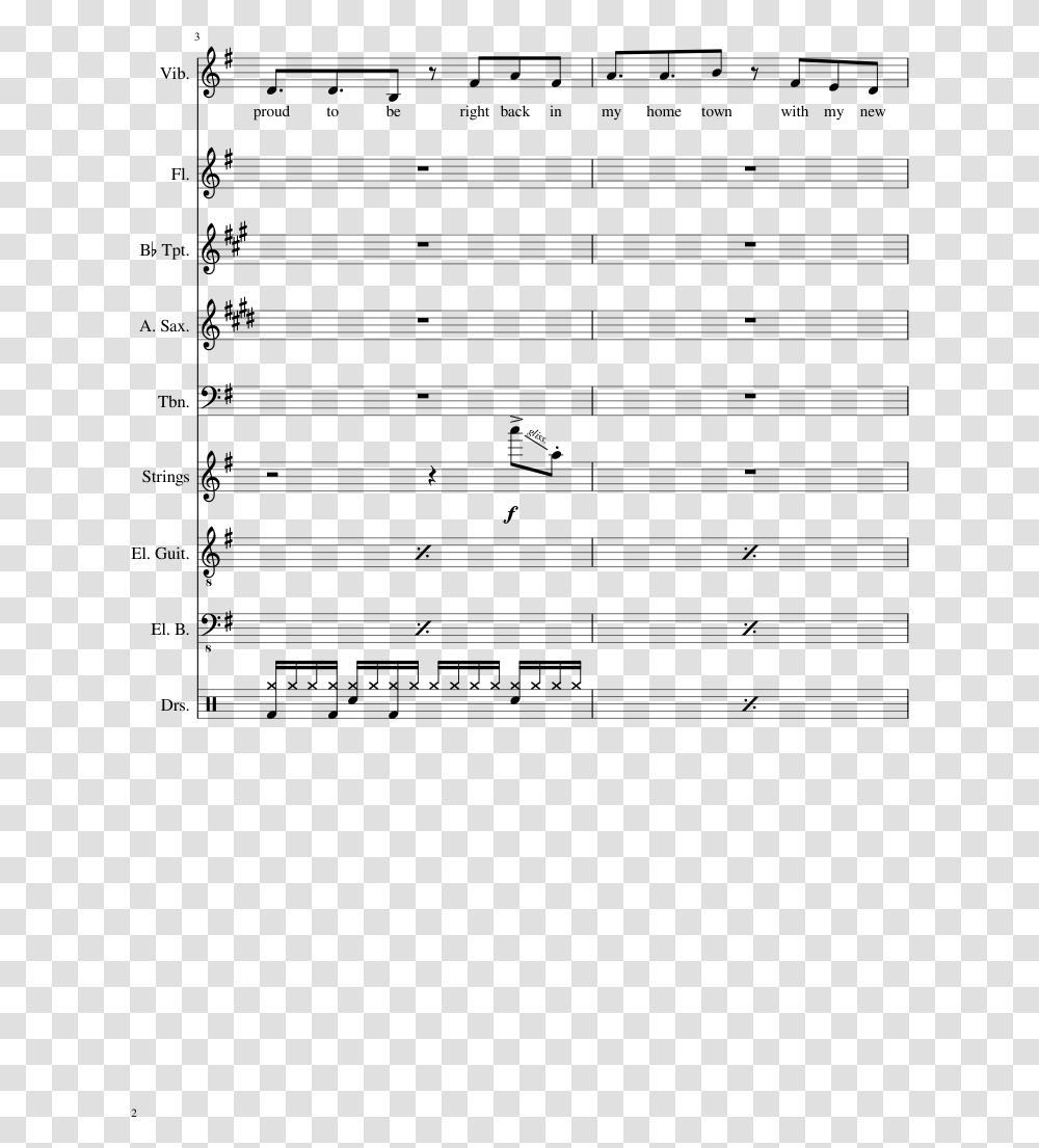 The Sheet Music For Flute Violin Percussion Keinen Tag Soll Es Geben, Gray, World Of Warcraft Transparent Png