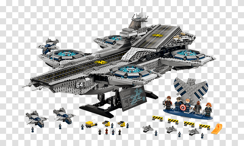 The Shield Helicarrier Lego Helicarrier, Spaceship, Aircraft, Vehicle, Transportation Transparent Png