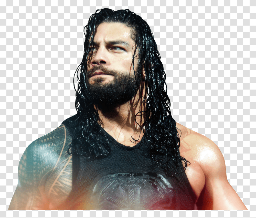 The Shield Wwe Photos Conor Mcgregor Vs Roman Reigns, Person, Face, Skin, Beard Transparent Png