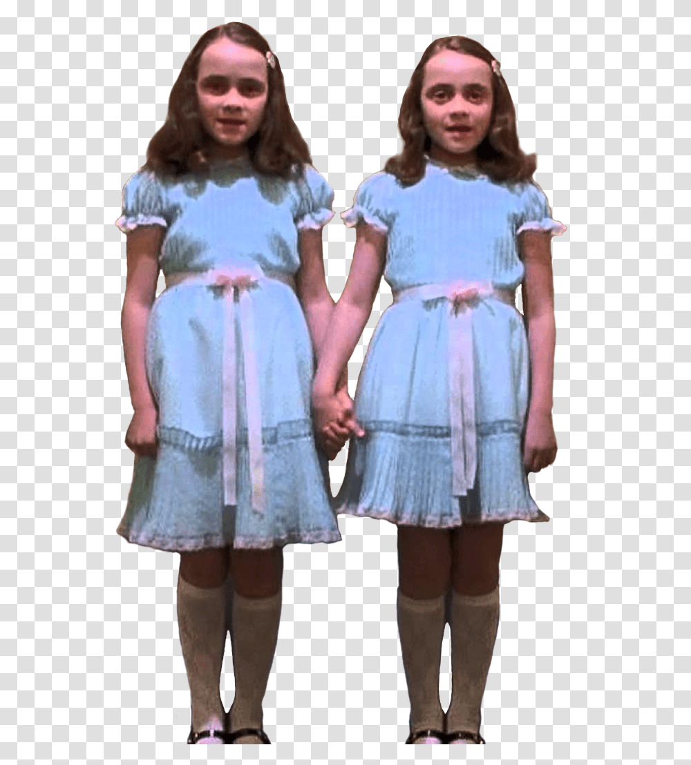 The Shining Background Shining Twins, Person, Dress, Skirt Transparent Png