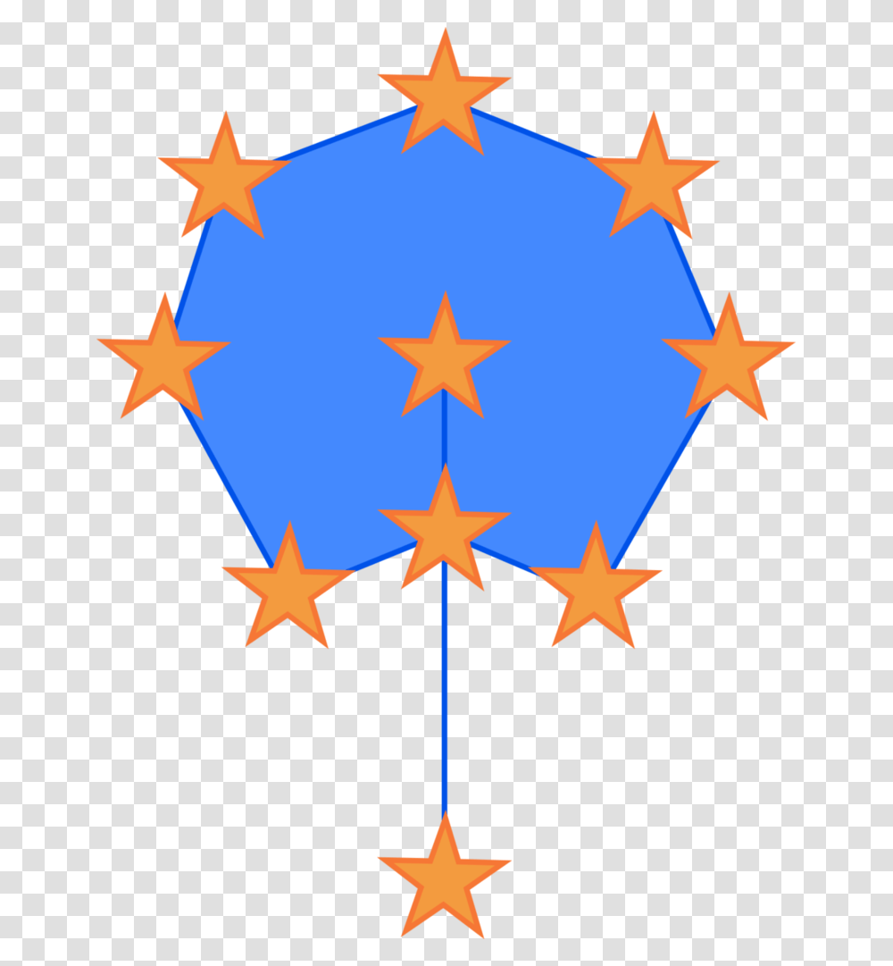 The Shining Silver Star Of The Apple Family, Star Symbol, Cross Transparent Png