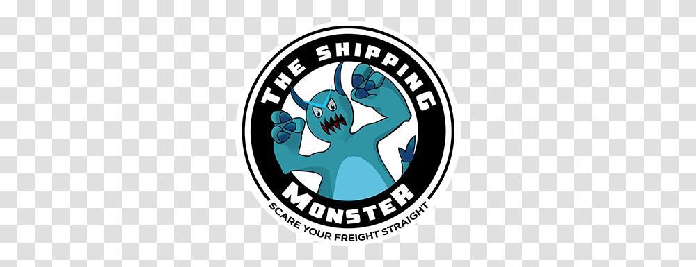 The Shipping Monster Logo, Label, Sticker Transparent Png