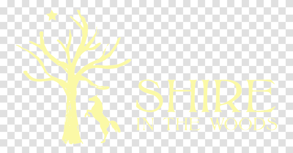 The Shire In Woods Logo Wood Decor Free Vector Tree, Text, Alphabet, Book, Novel Transparent Png