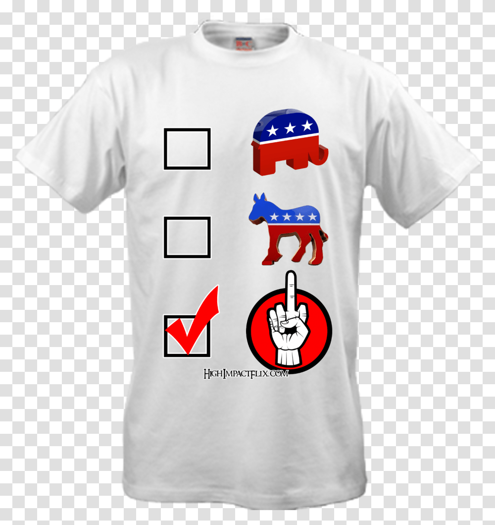 The Shirt Nobody In An Election Line Will Wanna See - Steemkr Voting, Clothing, Apparel, T-Shirt, Person Transparent Png
