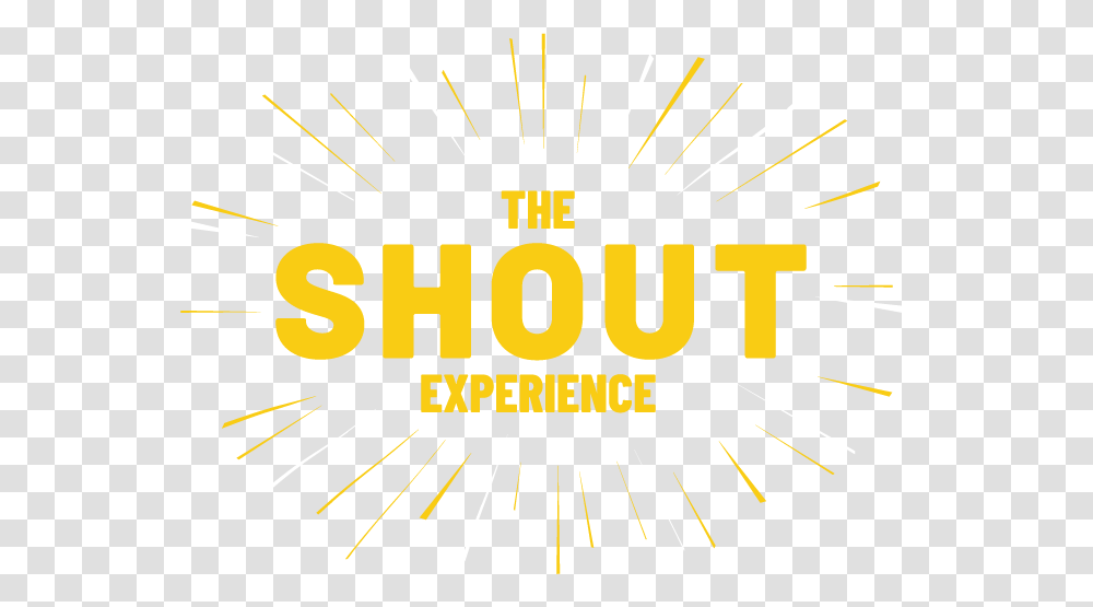 The Shout Experience Graphics, Poster, Advertisement, Alphabet Transparent Png