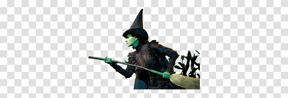 The Show Wicked Official Broadway Site Wicked Elphaba No Background, Person, Human, Clothing, Apparel Transparent Png